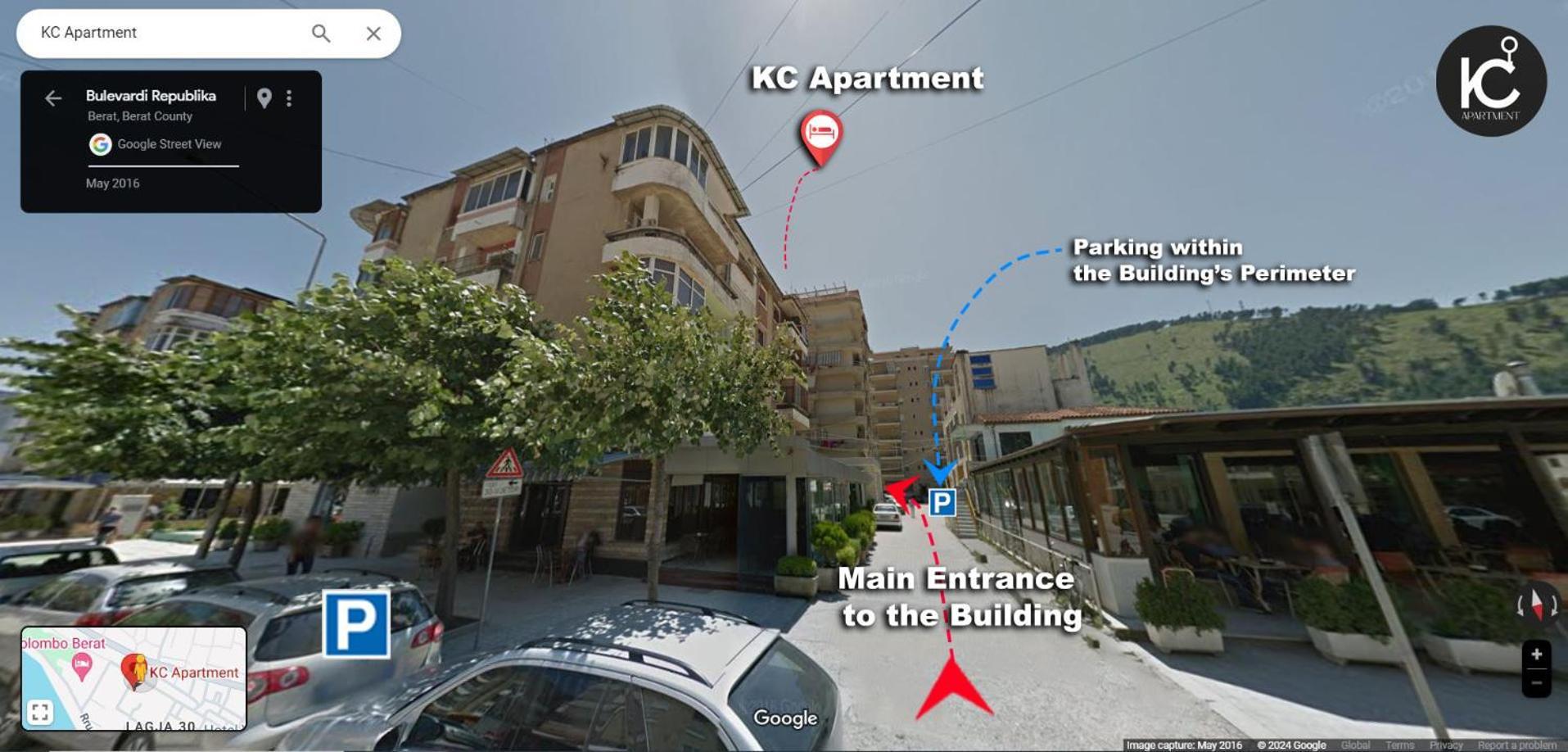 Kc Apartment Berat Bagian luar foto